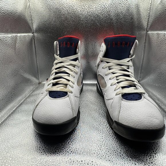 Size 10‎ Air Jordan 7 Retro BCFC Paris Saint-Germain White Mens Shoes CZ0789-105 main image 10
